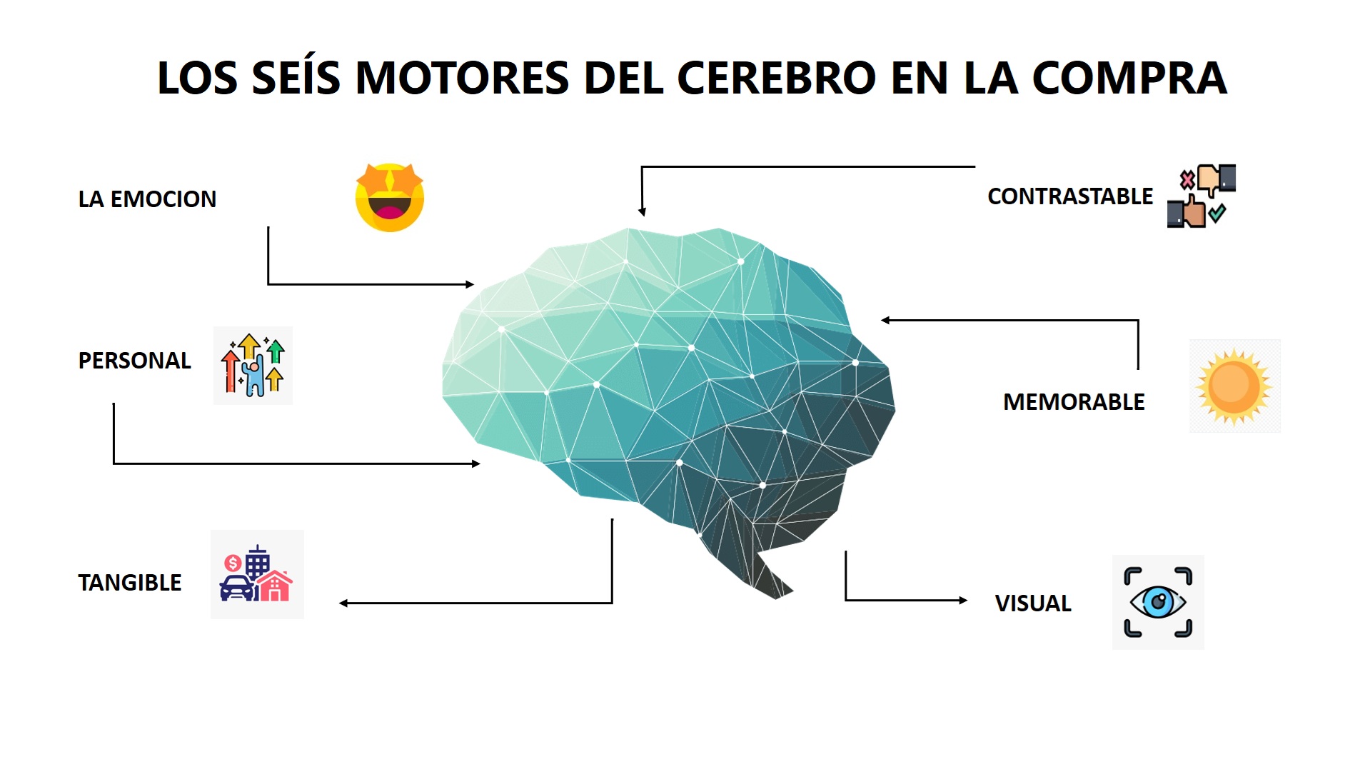 lOPS SEIS MOTORES DEL CEREBRO EN LA VENTA