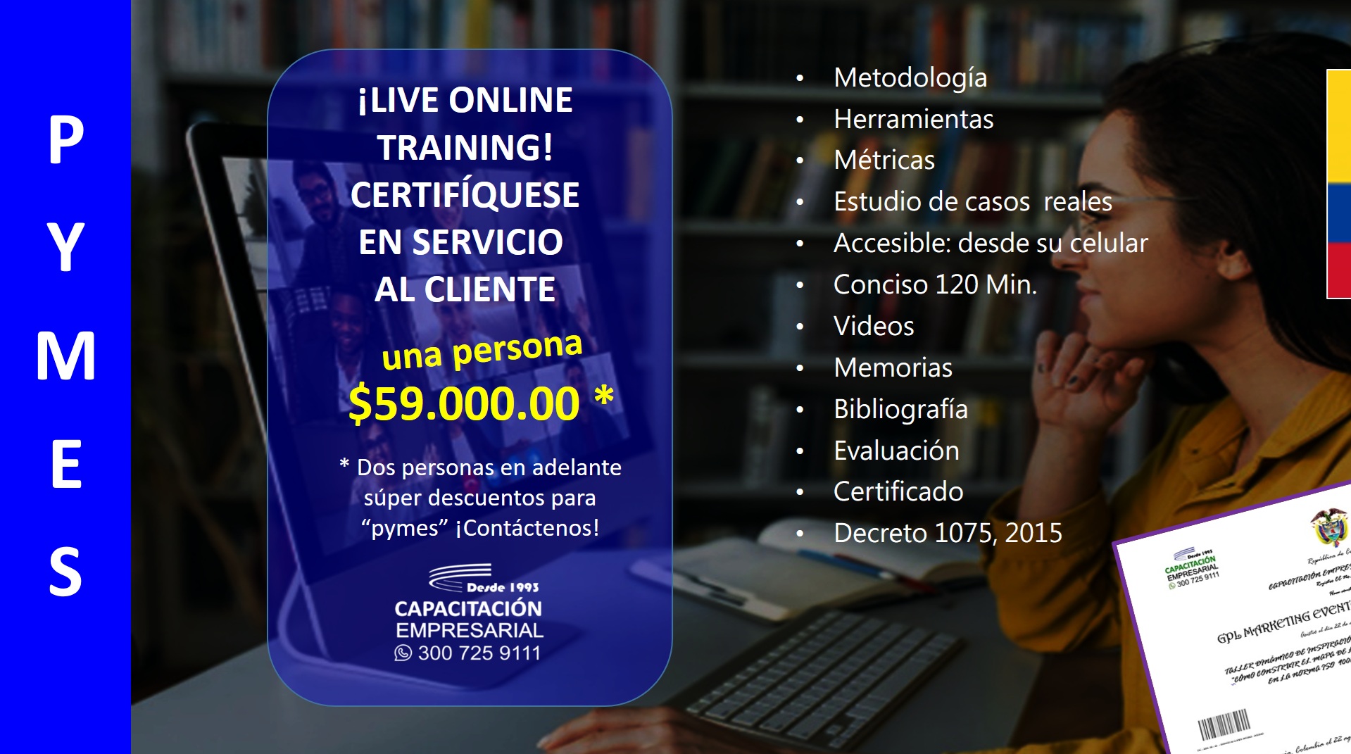 Online Live 2 - Servicio - Banner