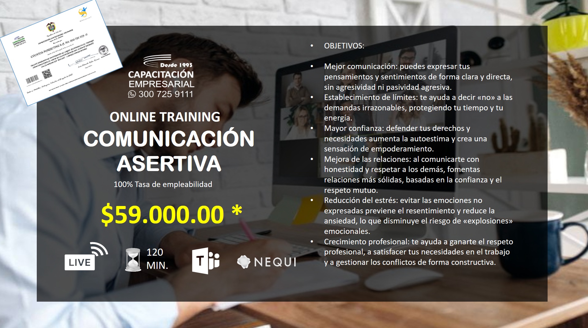 Online - Training - Asertiva1 -